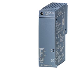 SIMATIC ET 200SP HA, adaptador de barramento BA 2xRJ45, 2 soquetes RJ45 para PROFINET 6DL1193-6AR00-0AA0