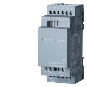 Módulo de expansão DM8 24R, PS/I/O: 24V/24V/relé