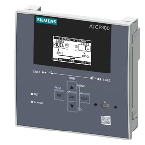 3KC ATC6300; LCD; 144×144 mm; Dispositivo de controle de transferência para controle de MCCB, ACB, LBS
