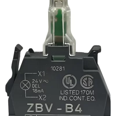 Bloco Luminoso C/ Led Vm 24vca/cc Zbvb4 Schneider