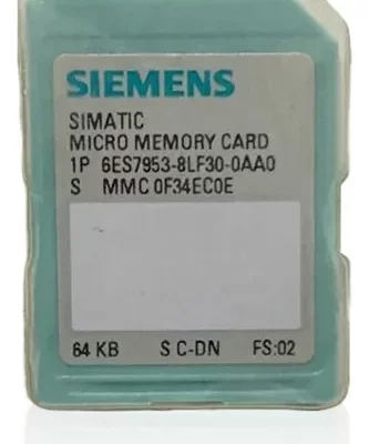 Cartão Memória S7-300 512KB 6ES79538LJ310AA0 Siemens